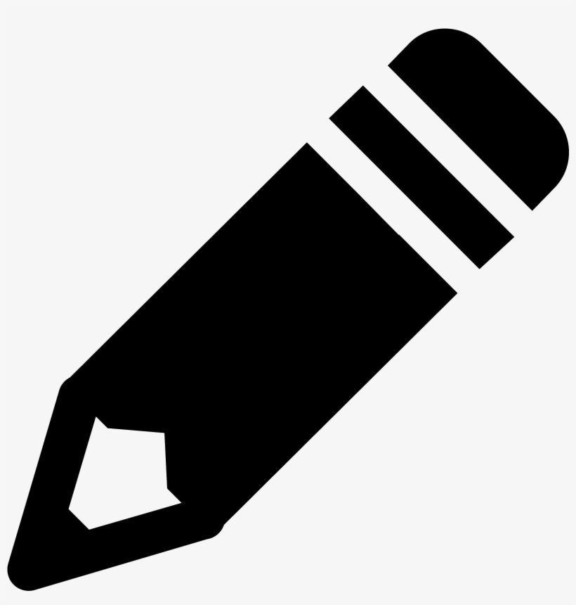 Png Transparent Stock Pencil Cones Download Gratuito - Pencil Icon Black And White, transparent png download