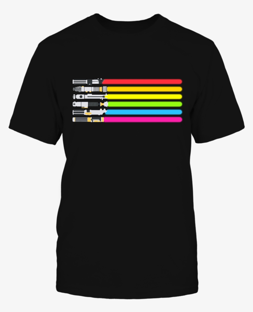 Limited Edition Lightsaber Star Wars Lgbt Shirt Front - Tennessee Volunteers Football, transparent png download
