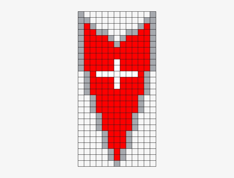 Pontiac Logo Perler Bead Pattern / Bead Sprite - Pontiac Perler Beads, transparent png download