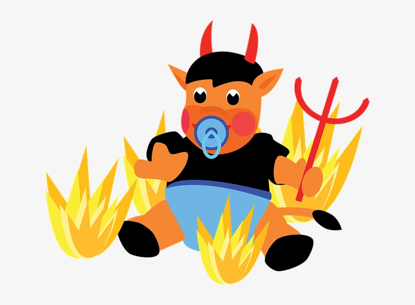 Devil-1081431 640 - Mikuláš Vector, transparent png download