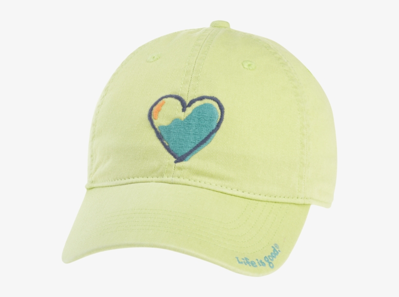 Girls' Heart Chill Cap - Baseball Cap, transparent png download