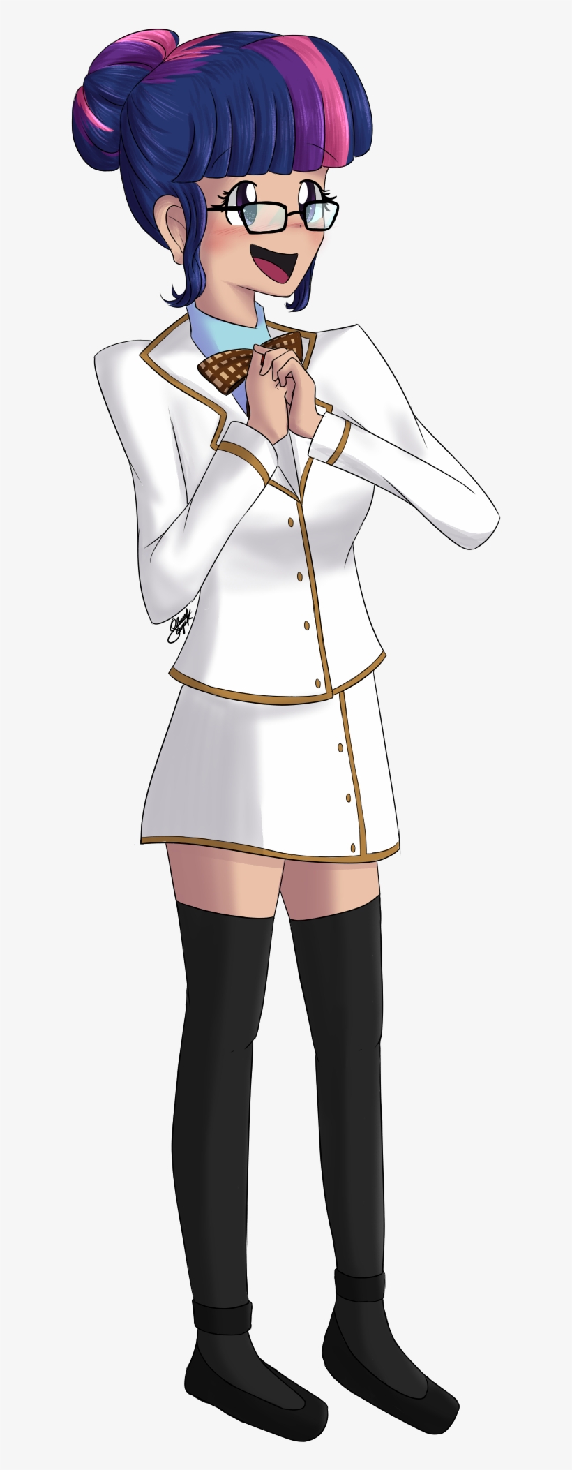Rmariansj, Clothes, Crossover, Glasses, Hair Bun, Human, - Artist, transparent png download