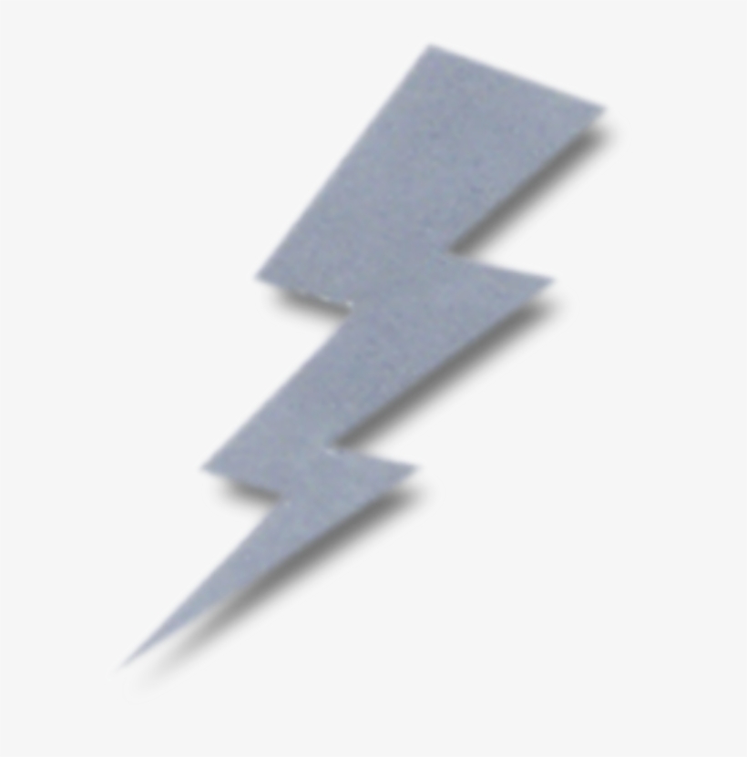Body Stickers Lightning Bolt - Paper, transparent png download