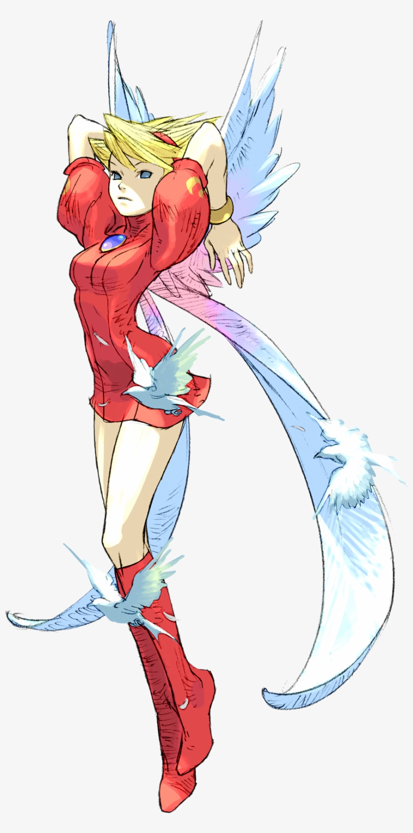 View Samegoogleiqdbsaucenao Bofiii Ninapsp Artwork - Nina Breath Of Fire Iii, transparent png download