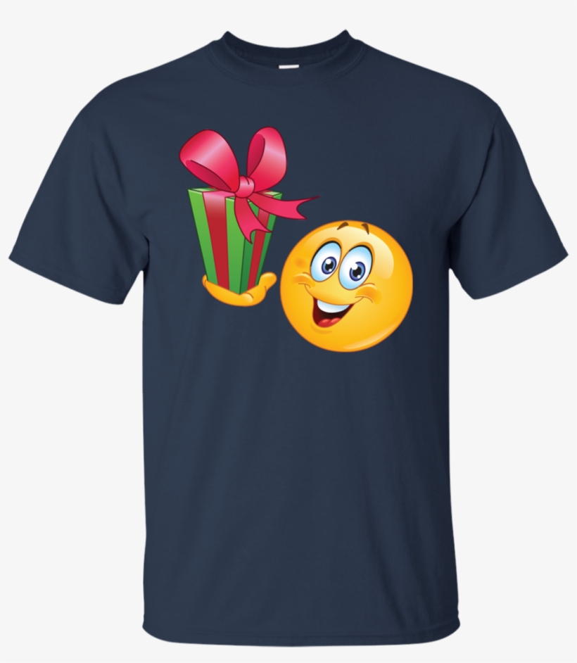 Funny Christmas Emoji T Shirt Is The Best Idea For - Shirt, transparent png download