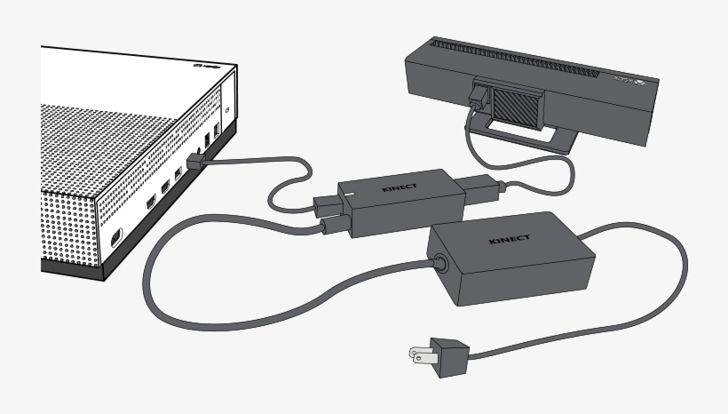 For More Information, See How To Use An Xbox One Kinect - Kinect One S, transparent png download