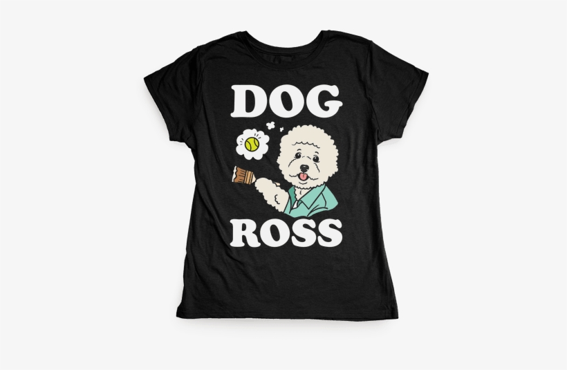 Dog Ross Womens T-shirt - Justice League Logo Tshirt, transparent png download