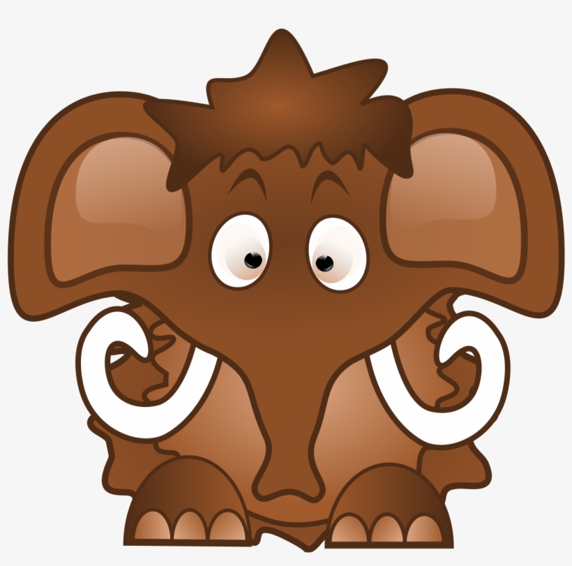 This Free Icons Png Design Of Baby Mammoth, transparent png download