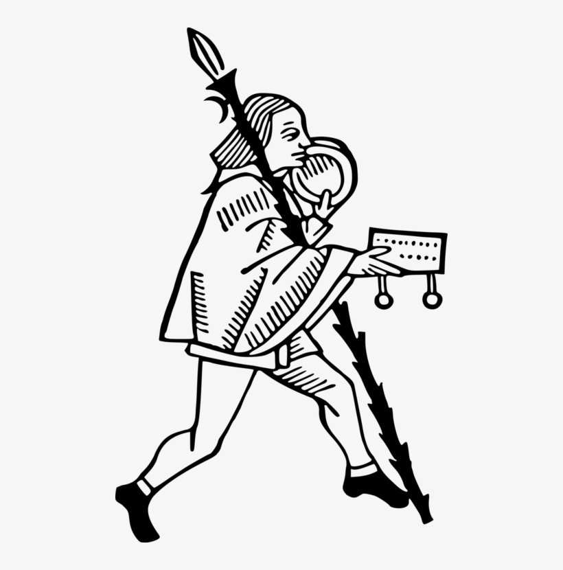 Middle Ages Medieval Messenger Facebook Messenger Knight - Medieval Messenger Clipart, transparent png download