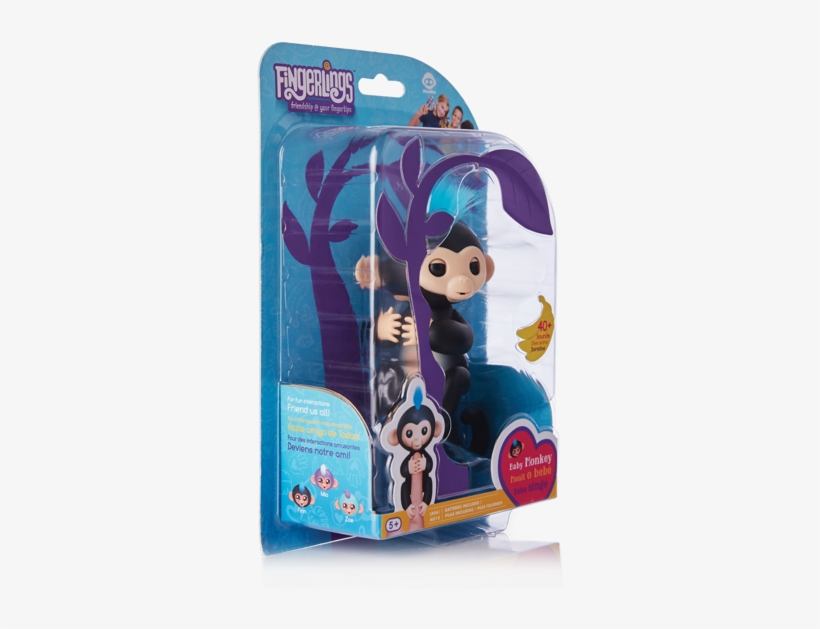 Picture Of Fingerlings Monkey Rc Toy / Black - Fingerlings Monkey - Bella (pink), transparent png download
