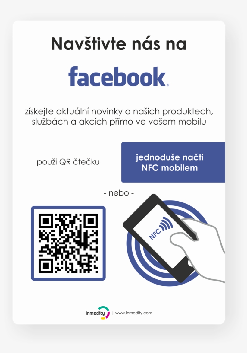 Picture Of Smart Poster White Facebook - Us On Facebook, transparent png download