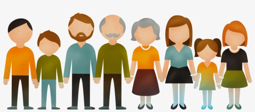 Familias Y Personas Con Diabetes Tipo - Illustration, transparent png download
