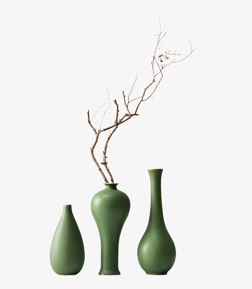 Withered Vase Cartoon Transparent - 花瓶 素材, transparent png download