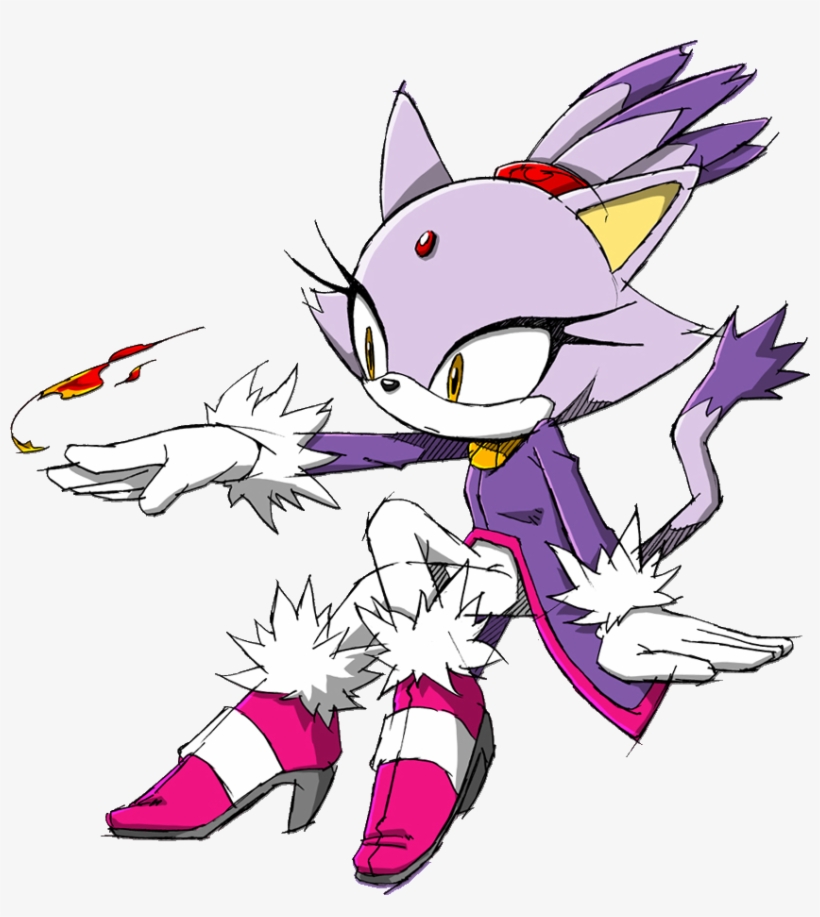 Blaze The Cat, transparent png download