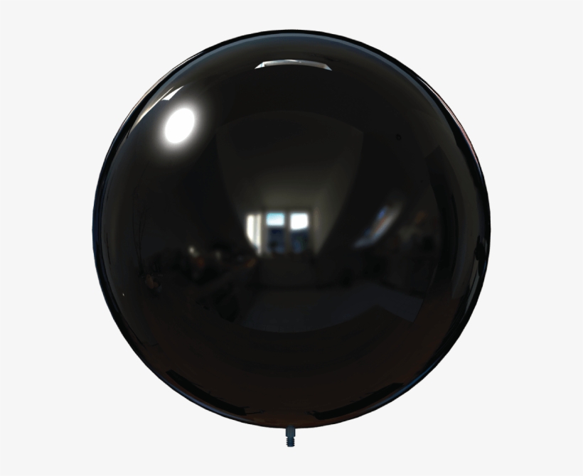18" Black Balloon Bobber Duraballoon Replacement - Balloon, transparent png download