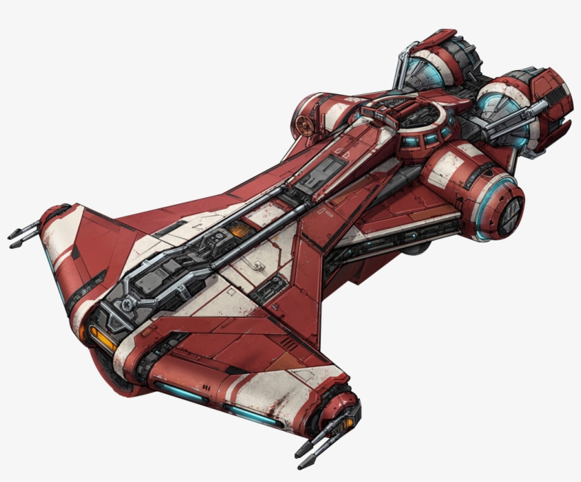 Swtor Jedi Starship Png By Doctoranonimous-d35x1gw - Star Wars Spaceship Png, transparent png download