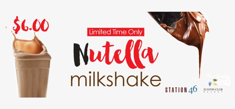 Euston Club Station46 Nutella Milkshake, transparent png download