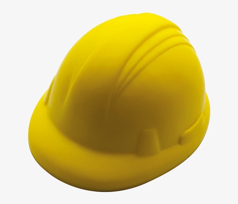 Hard Hat Shaped Stress Ball Bh5091 - Bauhelm, transparent png download