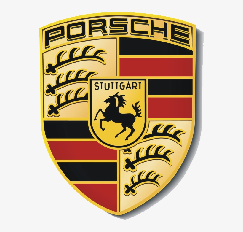 Lamborghini Clipart Porsche - Porsche Logo Alt, transparent png download