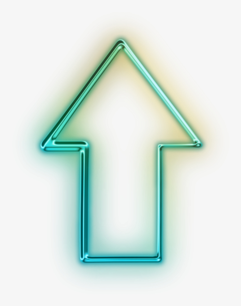 No Caption Provided - Neon Arrow Png, transparent png download