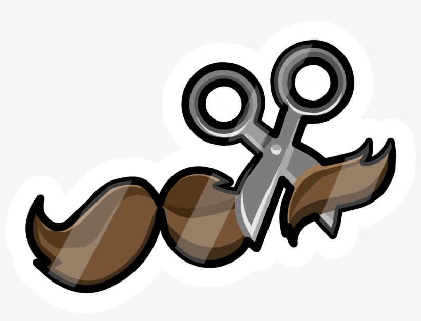 Mustache Pin Icon - Pin1, transparent png download