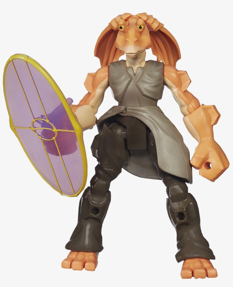 Jar - Star Wars Hero Mashers Episode I Jar Jar Binks, transparent png download