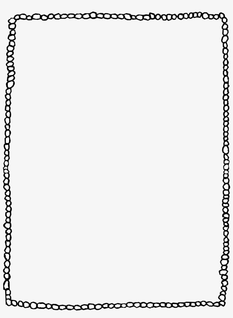 This Free Icons Png Design Of Pebble Border 1 Remix, transparent png download