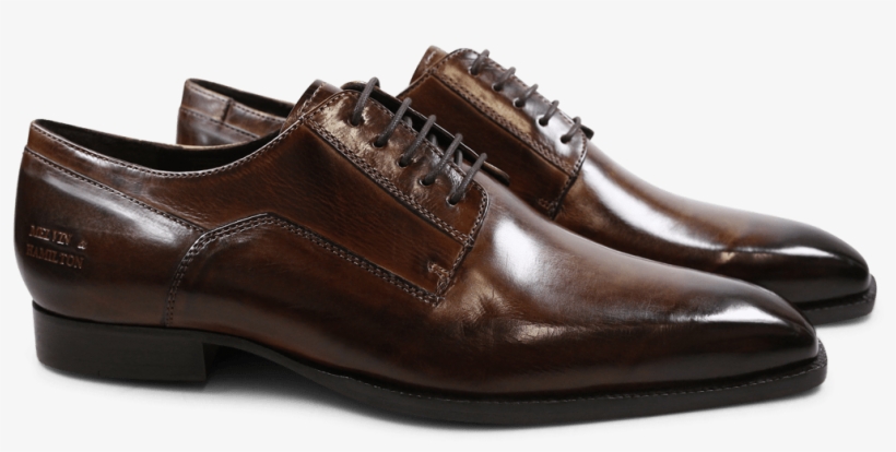 Derby Shoes Woody 1 Dark Brown Ls - Leather, transparent png download