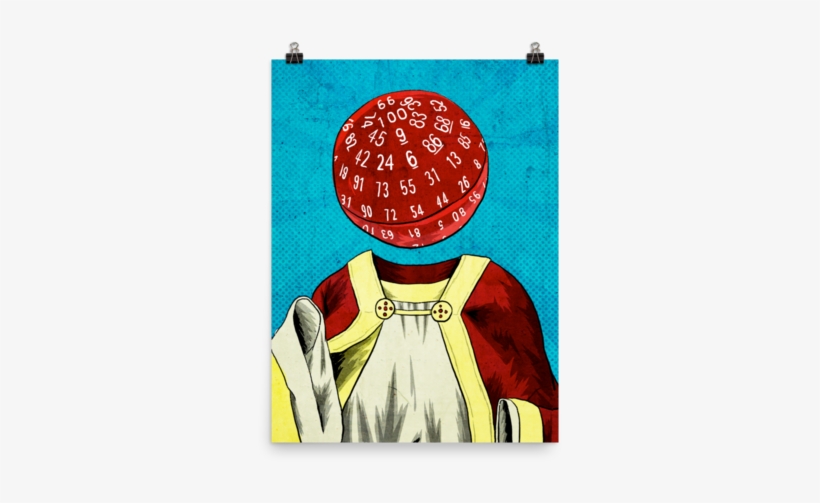 "d100" Poster - " - Tabletop Game, transparent png download