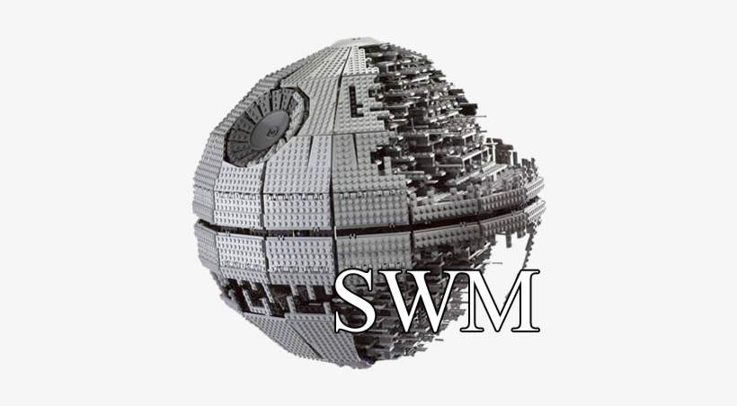 Swmlogomini - Estrella De La Muerte Lego, transparent png download