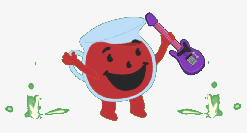 Kool Aid Man Rock Out - Cartoon, transparent png download