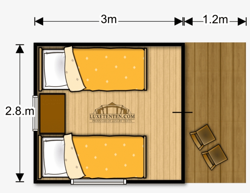 Woody Junior - Floor Plan, transparent png download