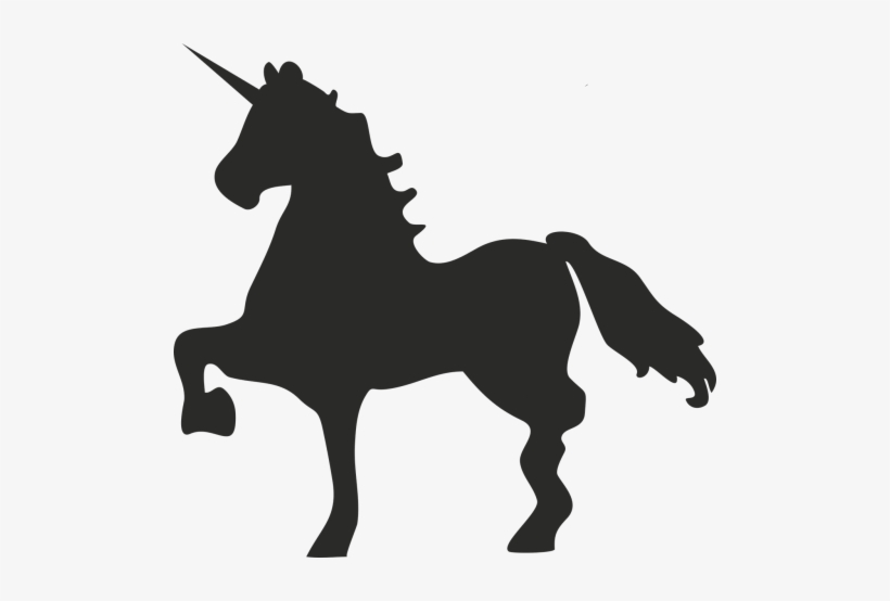 Unicorn,mythical And White - ม้า ยูนิคอน สี ดำ, transparent png download