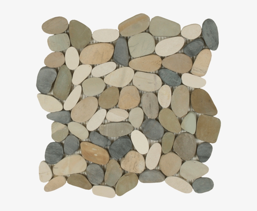 Botany Bay Pebbles - Botany Bay Sliced Pebble Tile, transparent png download