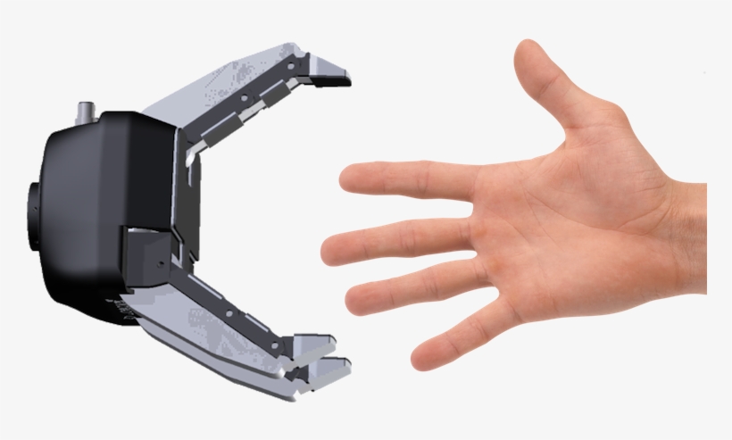Human Robot Handshake - Robot, transparent png download