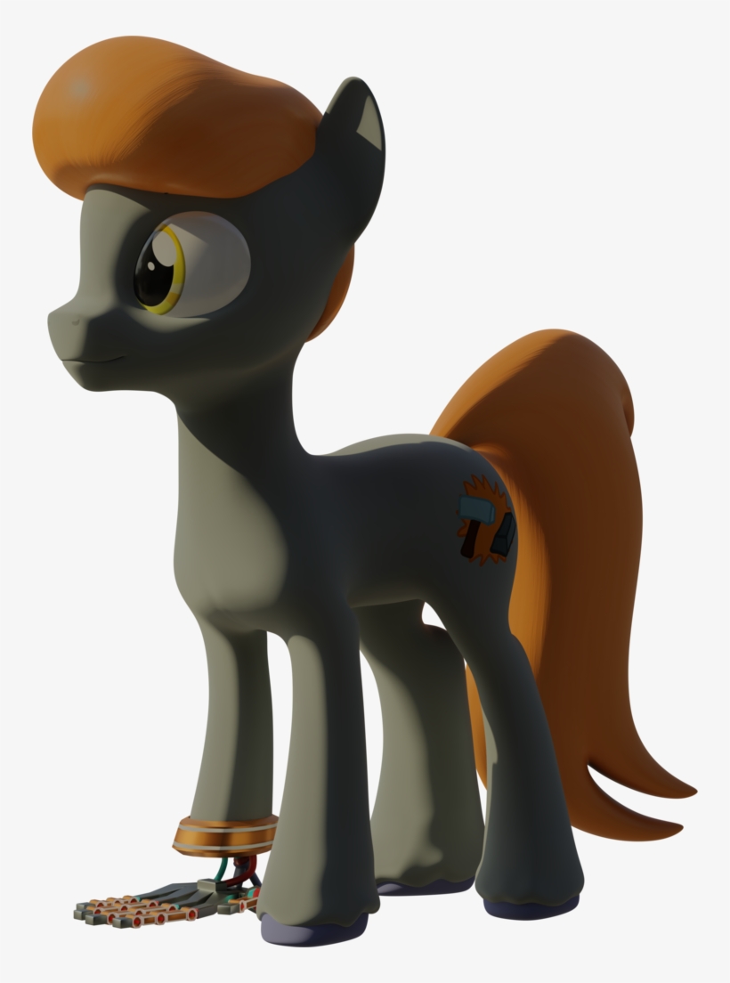 Fiopon, Blender, Earth Pony, Oc, Oc Only, Oc - Animal Figure, transparent png download