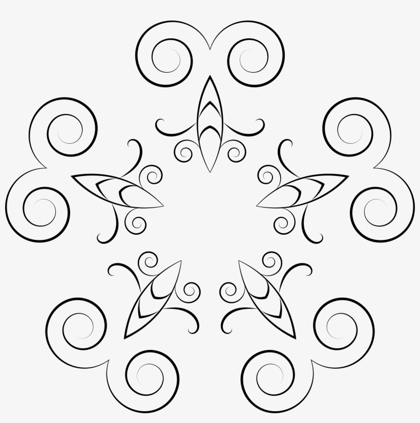 This Free Icons Png Design Of Simple Floral Design, transparent png download