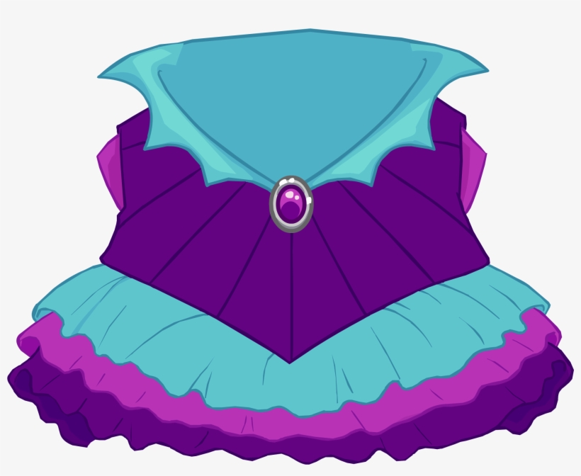 Spider Queen Dress Icon - Wikia Club Penguin Vestidos, transparent png download