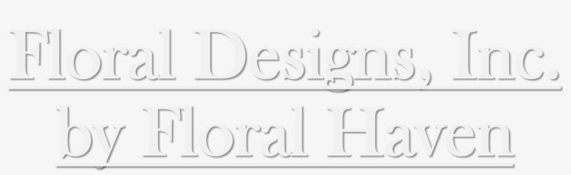 Floral Designs, Inc - Calligraphy, transparent png download