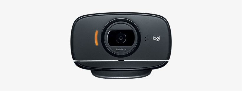 Fold And Go Webcam With Autofocus For Hd Video Calling - Logitech B525 Hd Webcam 960-000842, transparent png download
