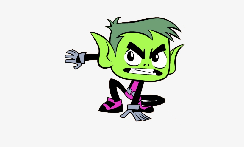 Template Shows Maincharacters Beastboy - Changelin Teen Titans Go, transparent png download