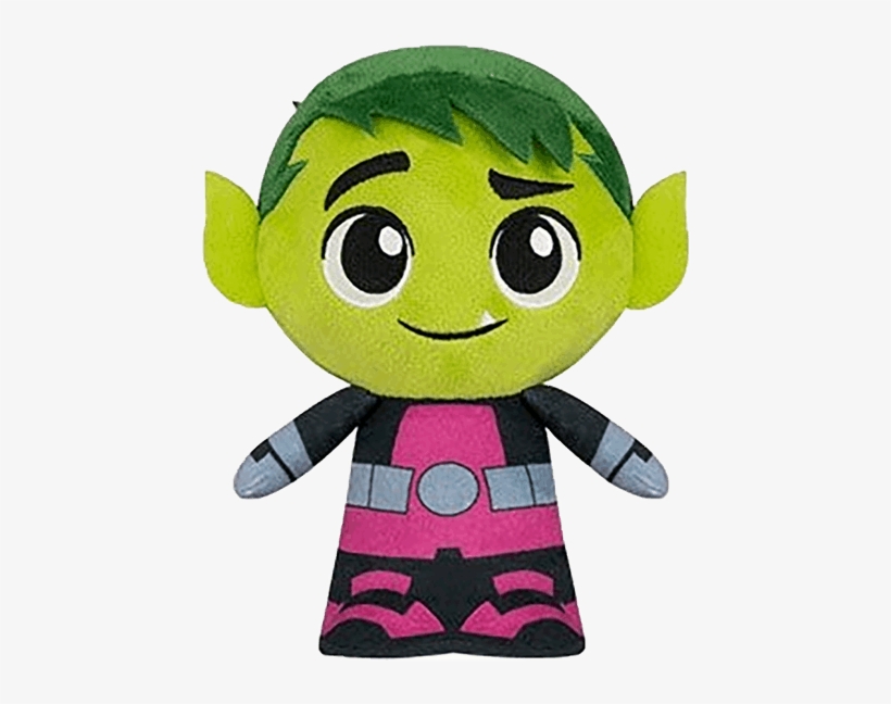 Beast Boy 7" Plush - Teen Titans Go Funko Plush, transparent png download