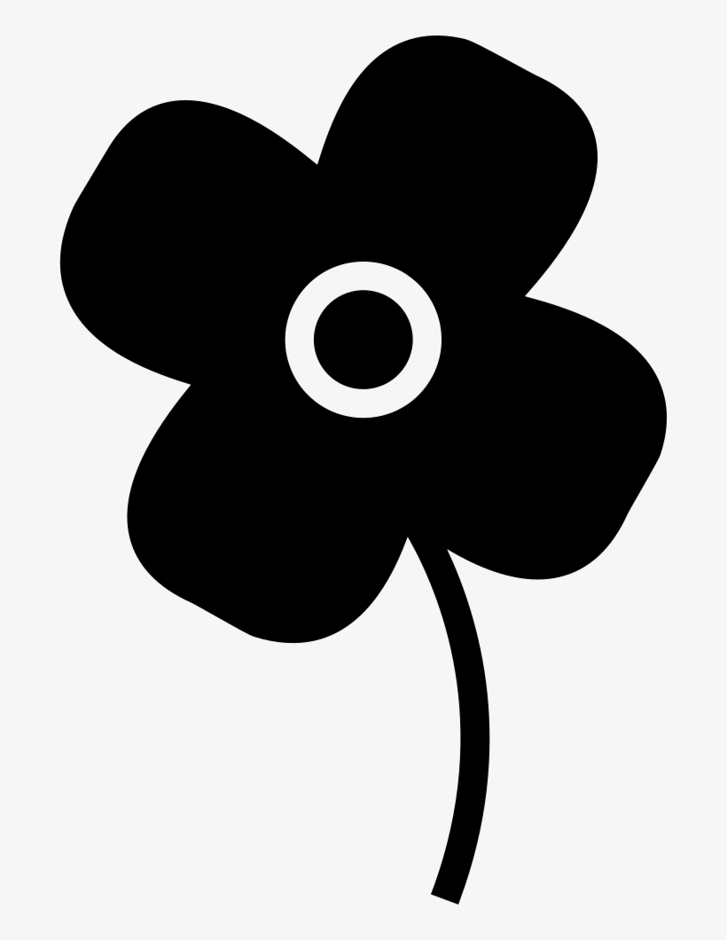 4 Petal Flower Comments - Portable Network Graphics, transparent png download