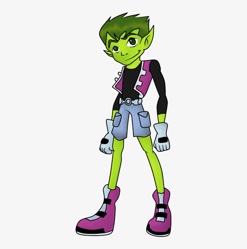 Beast Boy Photo-tgg429 - Dibujos De Chico Bestia, transparent png download