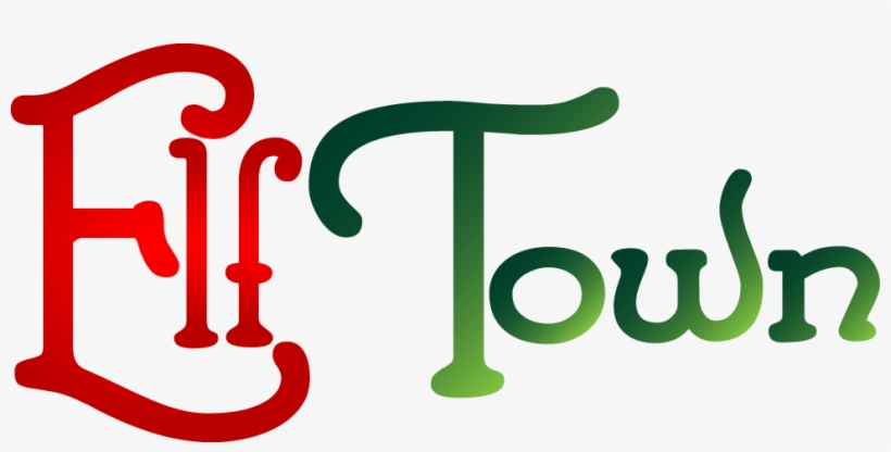 Elf Town Logo, transparent png download