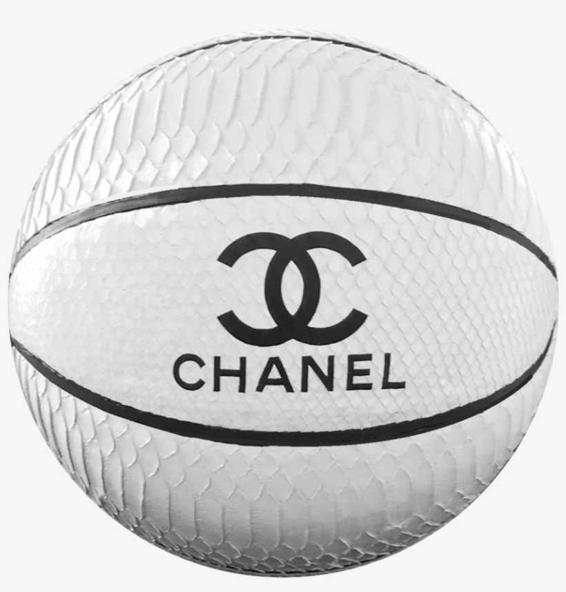 White Chanel Python Basketball By Keith Marton, transparent png download