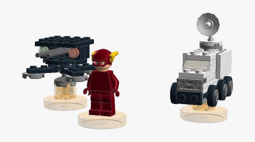 Cw The Flash Level Pack - Figurine, transparent png download