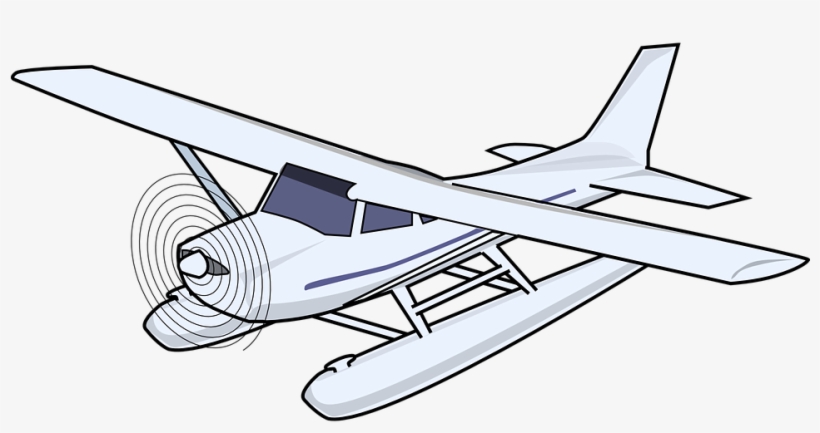 Image Result For Seaplane Drawing Travel Plane, Beach - Seaplane Clipart, transparent png download