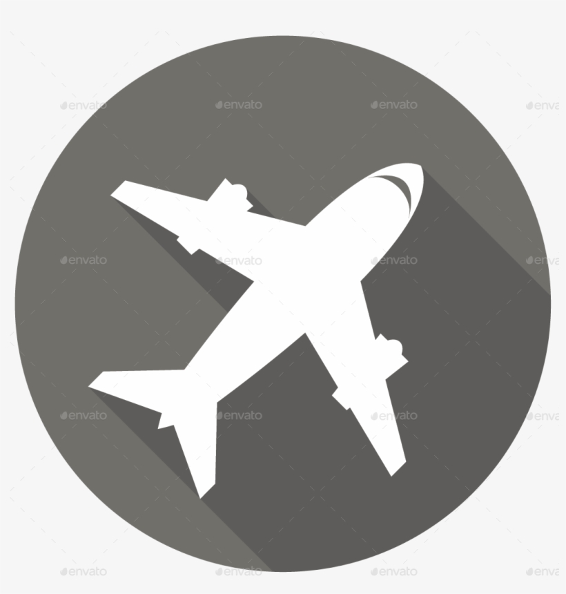 Image Set/png/256x256 Px/airplane Icon - Vector Graphics, transparent png download
