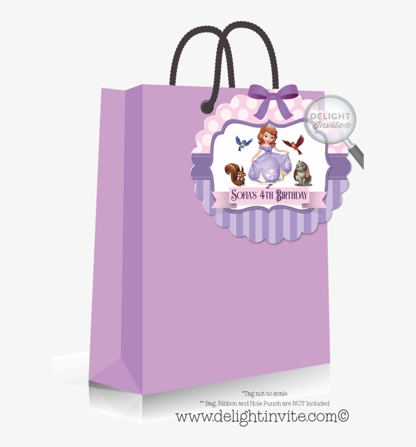 Sofia The First Favor Tag - Disney Junior Sofia The First Giant Wall Decals, transparent png download